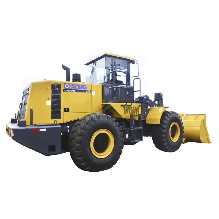 XCMG LW600KN Wheel Loader Large 6 Ton Mining Loader 3.0-4.5cbm Bucket Capacity