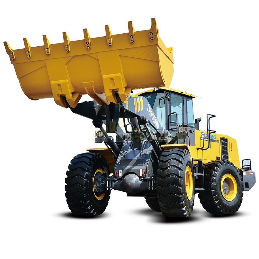 XCMG LW600KN Wheel Loader Large 6 Ton Mining Loader 3.0-4.5cbm Bucket Capacity