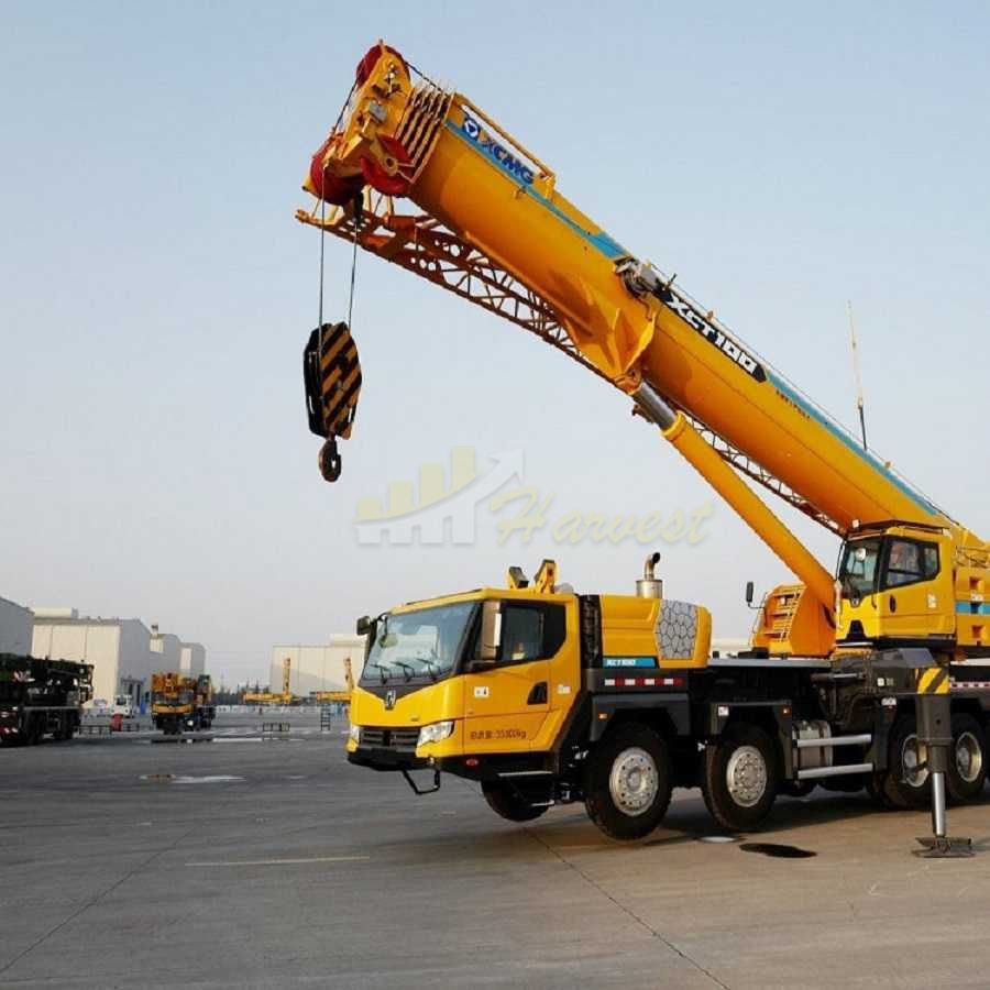 100 Ton Xct100 Lifting Truck Crane in Uzbekistan