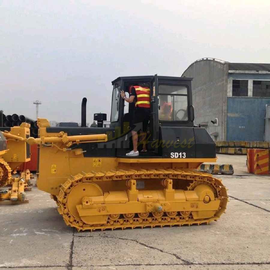 Shantui Sd13 130hp Bulldozer With Rear Ripper for Philippines, Vietnam, Myanmar, Indonesia, Kenya, Tanzania, Congo, Ghana