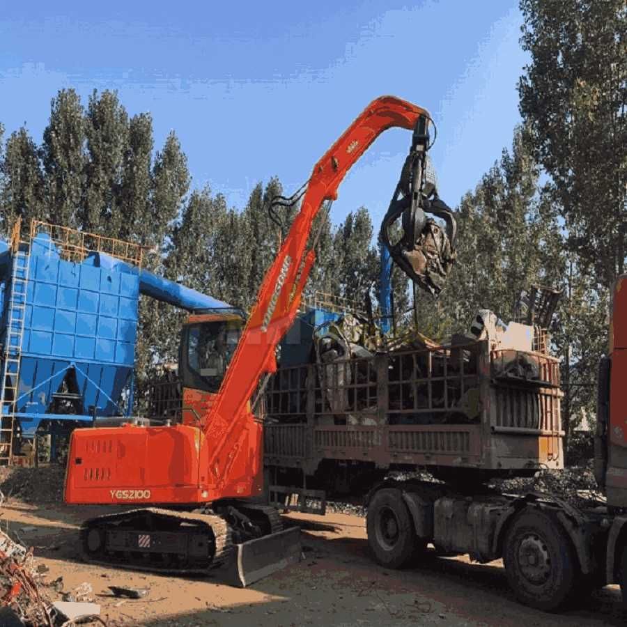 Mini 10 Ton Scrap Steel Grabber Excavator