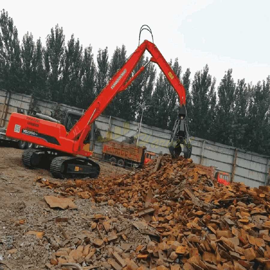 China Hydraulic Grapple Excavator Scrap Grab Scrap Steel Grabber