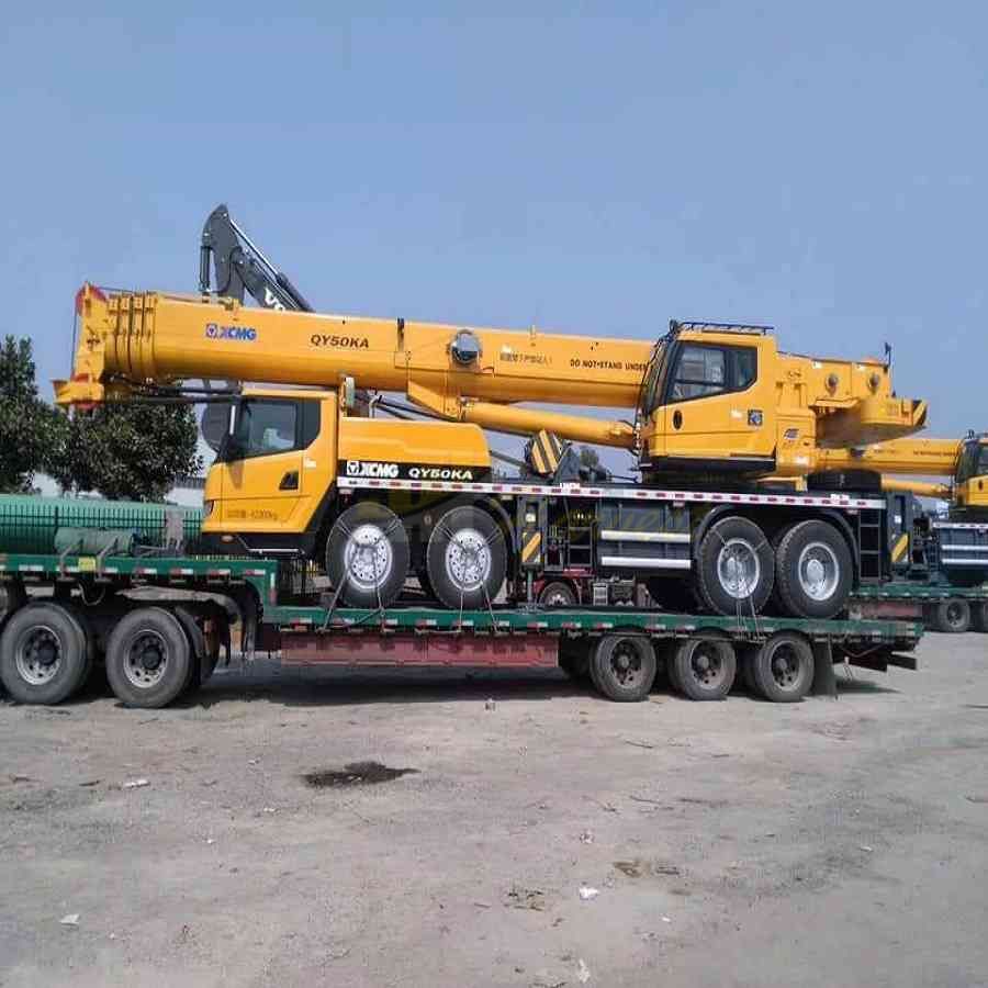 Xcmg 50 Ton Mobile Truck Crane Qy50ka in Uzbekistan