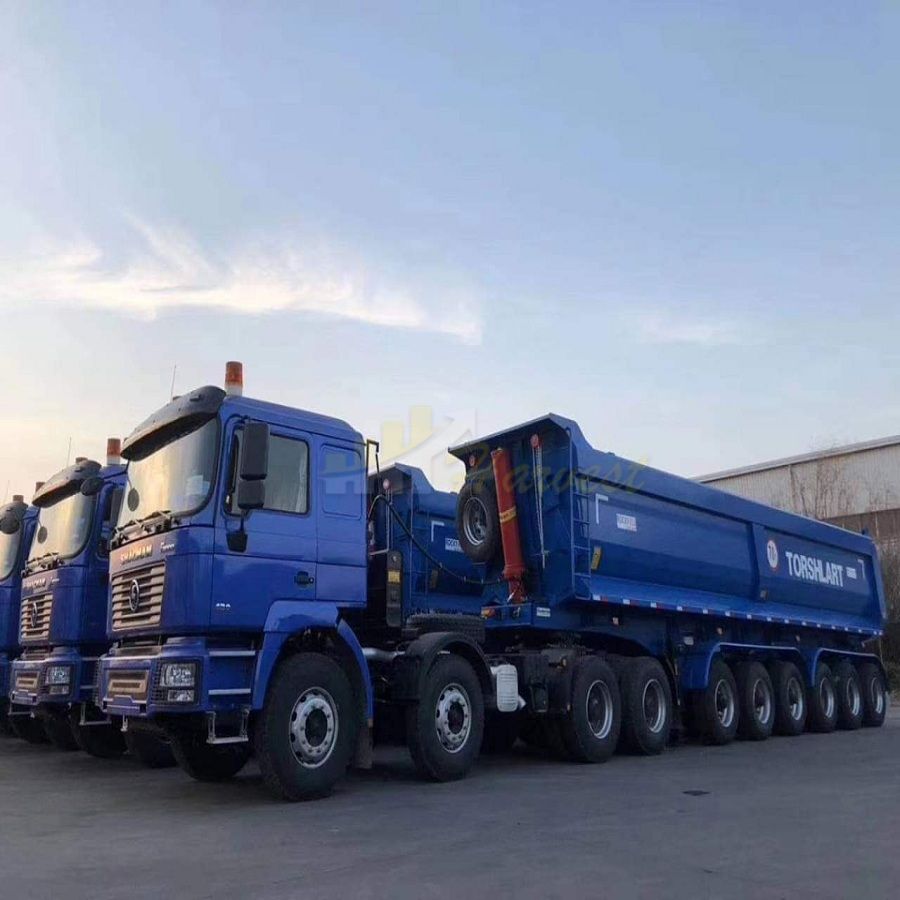 Good Price 70 Ton 45cbm Tipper Trailer from China