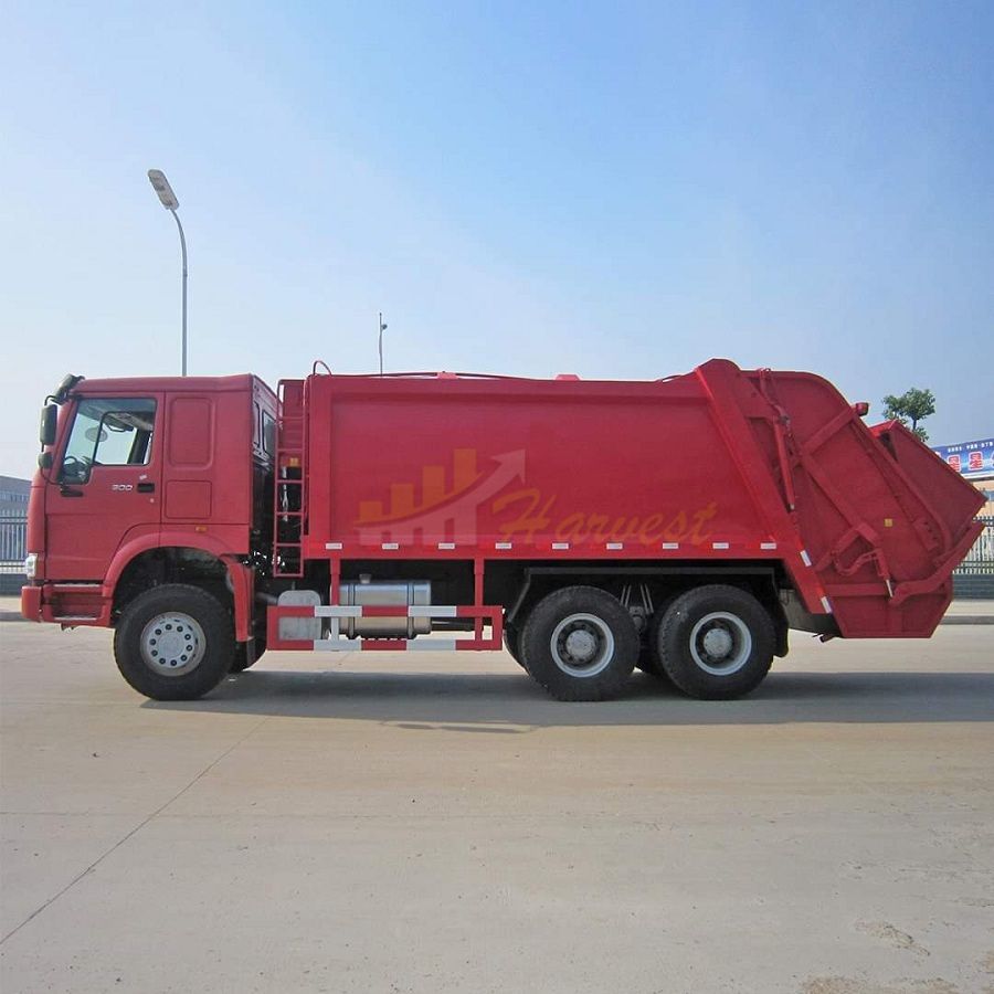 Sinotruk HOWO 6x4 16cbm Compactor Garbage Truck