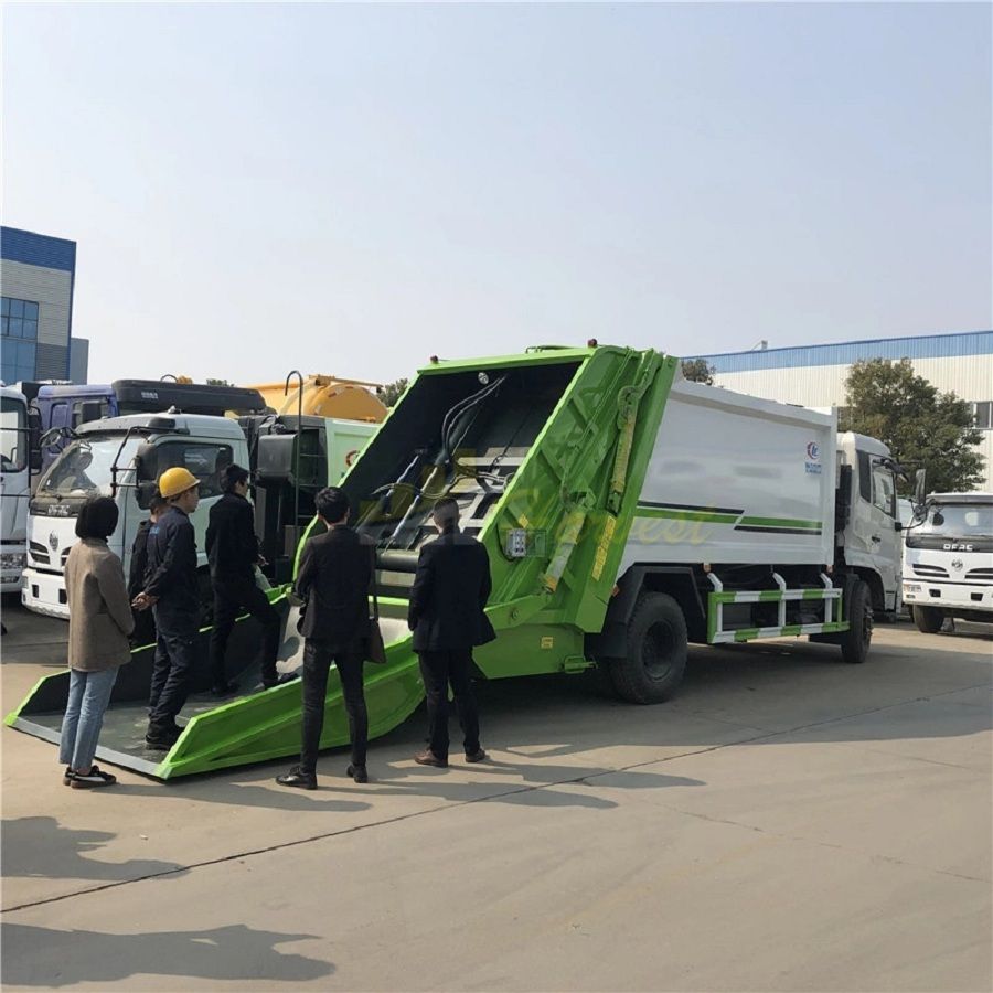 Sinotruk HOWO 10wheel 18cbm Waste Automatic Collection Compactor Garbage Truck