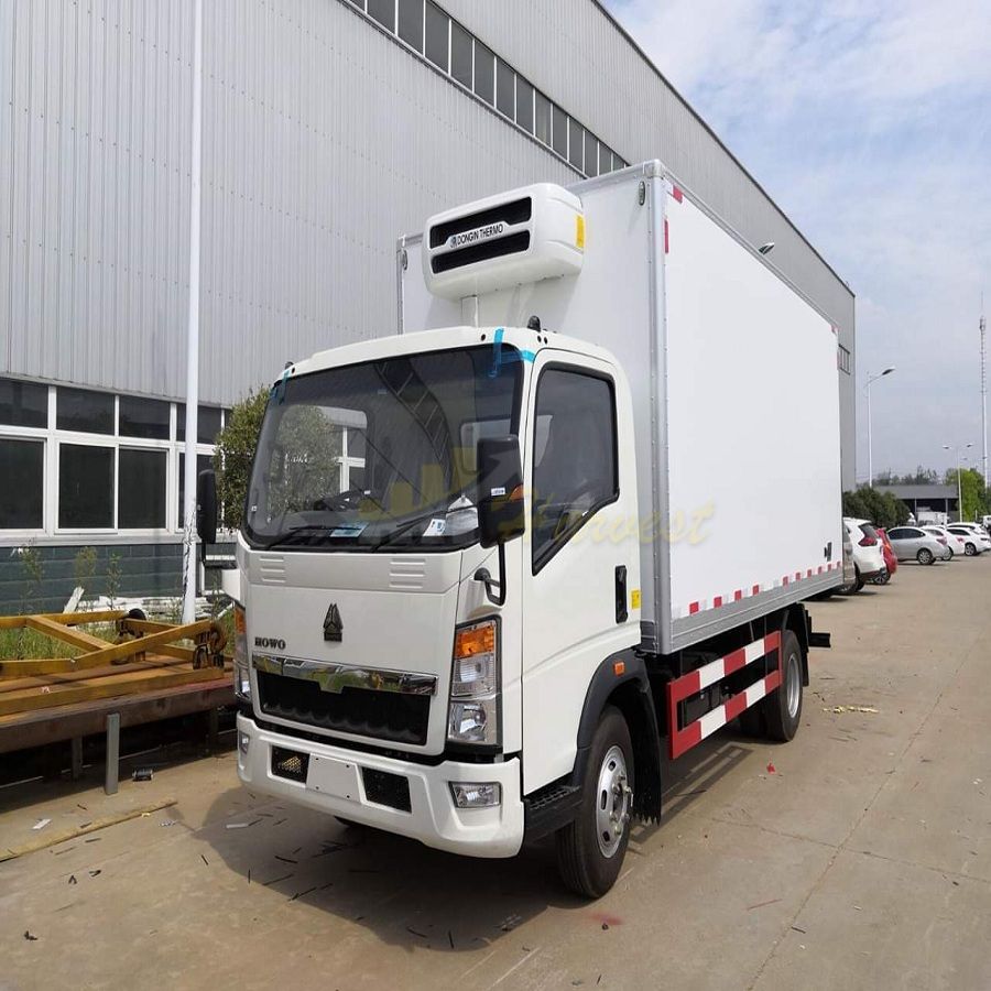 Sinotruk Howo 4X2 Refrigerator Truck (4 ton) with Thermal King Cooling System