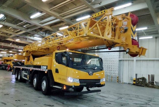 XCMG 50 Ton Mobile Truck Crane QY50KD for Uzbekistan