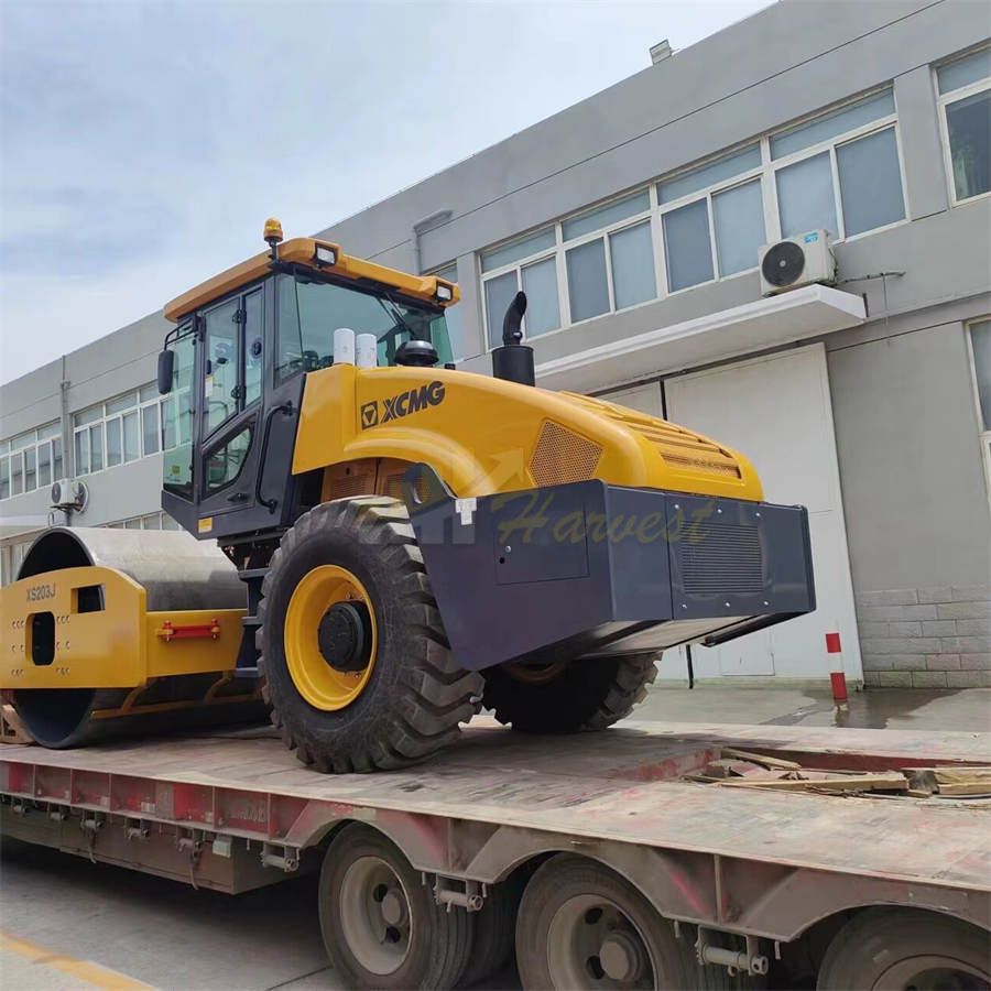 Xcmg 20 Ton Single Drum Road Roller XS203J Factory Price